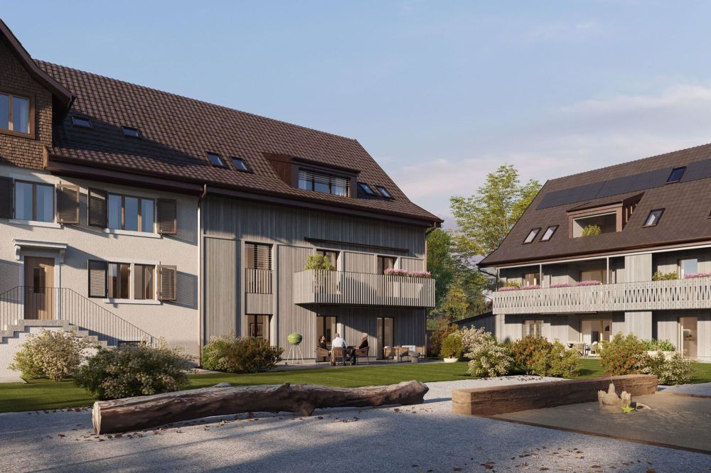 BAUSTART IST ERFOLGT «Dorf Ottikon»: Freiraum und Wohnauswahl in einzigartigem Ensemble - Bild 1