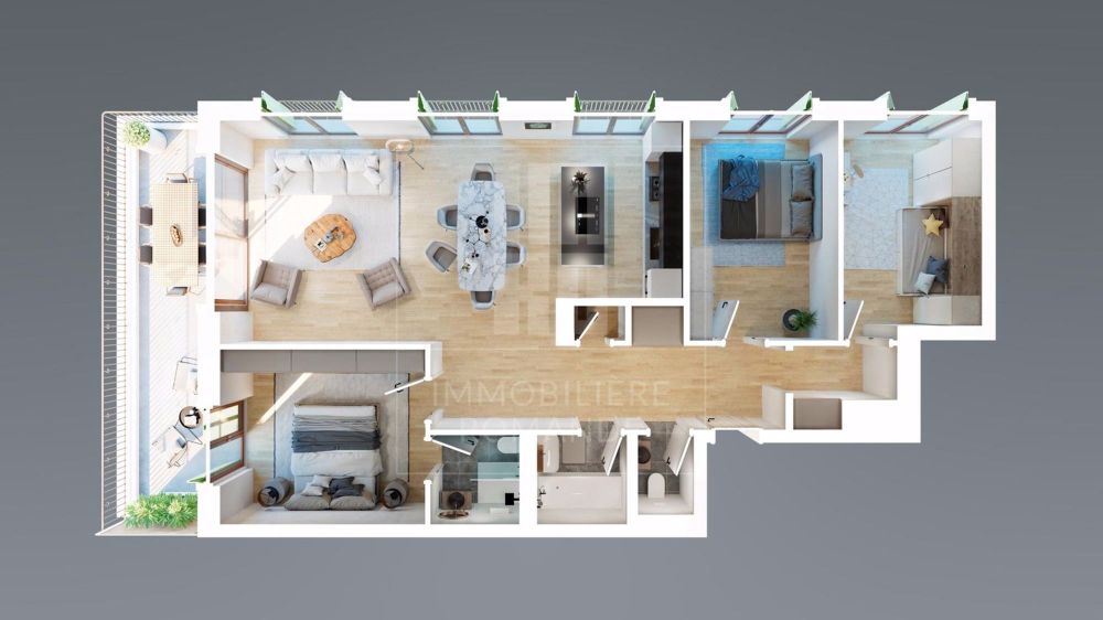 Prächtige 5-Zimmer-Dachgeschosswohnung in Satigny - Bild 5