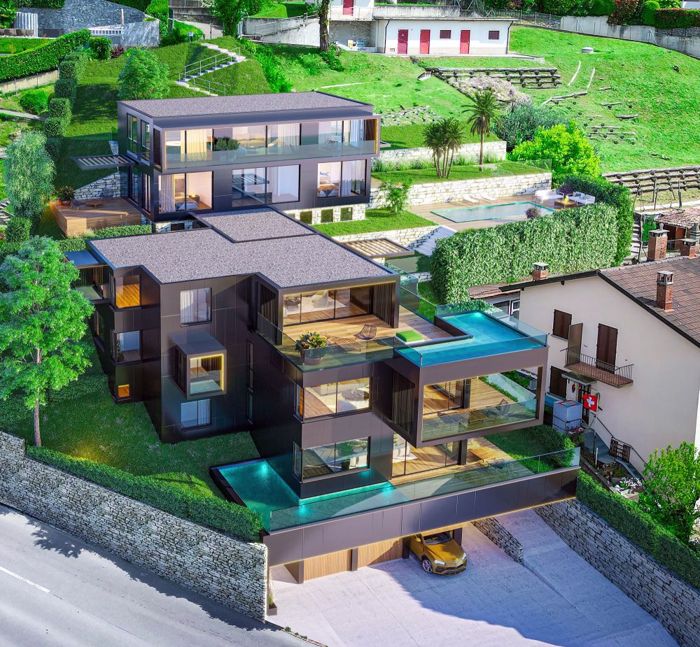 Villa Panoramica ad Aldesago Progetto innovativo unico nel suo genere | dreamo.ch - Bild 2