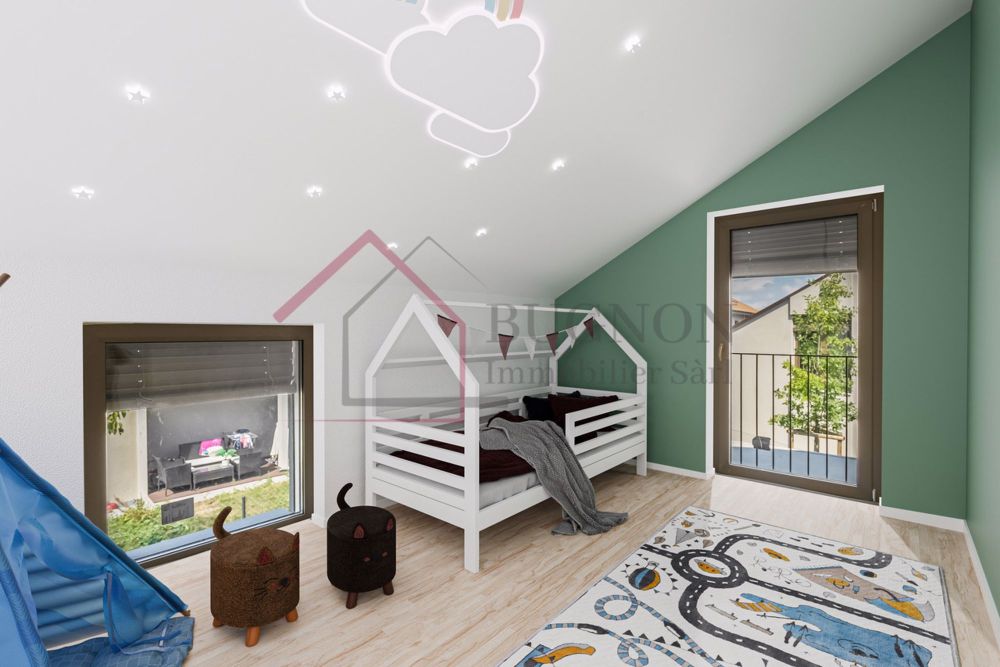 Villa von Ausnahme in Gletterens (Grundstück C) - Chambre