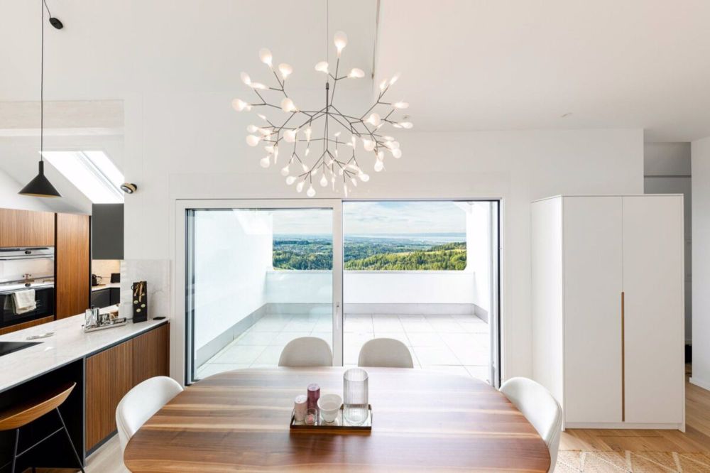 SPEICHERSCHWENDI: Luxuriöse Attikawohnung mit unverbaubarem Bodensee-Panorama nähe St. Gallen - Bild 3