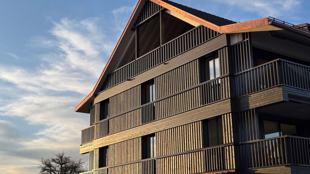 120m2 MINERGIE Neubauwohnung - 35 Minuten bis ZRH, Sonne & Aussicht - Bild 1