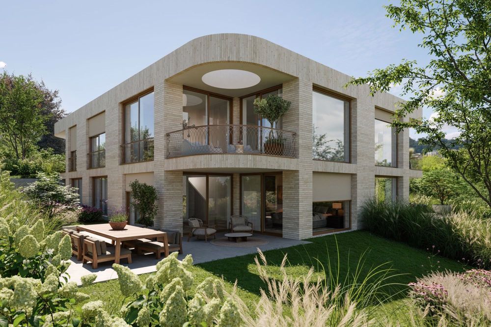 BEWILLIGTES NEUBAUPROJEKT «TWINS» STADTNAH, MIT TEILWEISE SEESICHT UND GARTEN - Bild 2
