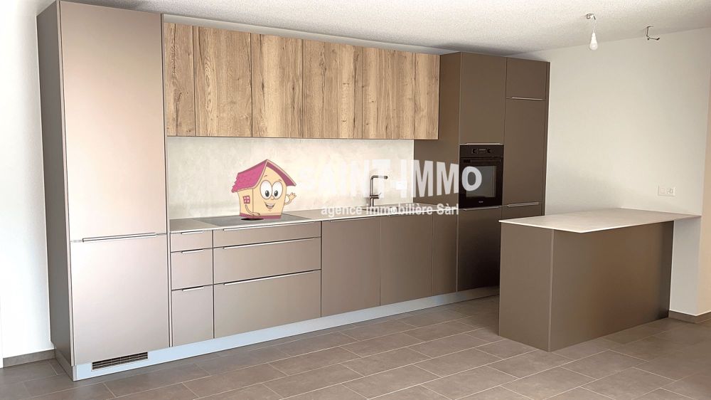 Appartement neuf de 4.5 pièces (104 m2) avec terrasse / jardin privatif et couvert pour voiture - Bild 1