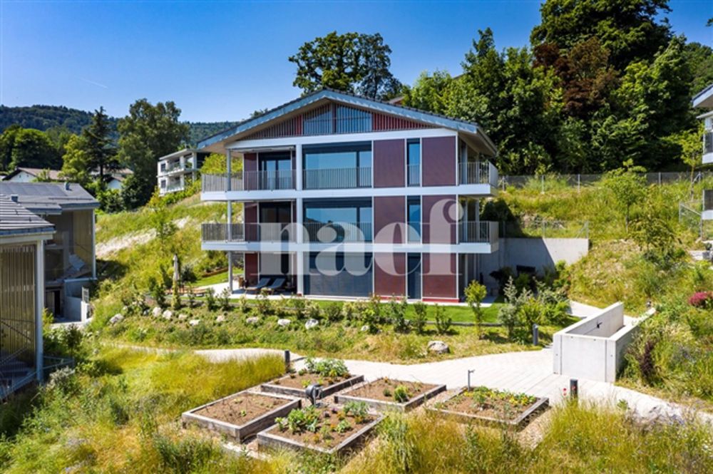 Neue 4,5-Zimmer-Penthouse-Wohnung mit Zwischengeschoss und spektakulärem Seeblick zum Verkauf in Jongny - Los D2 - Bild 5