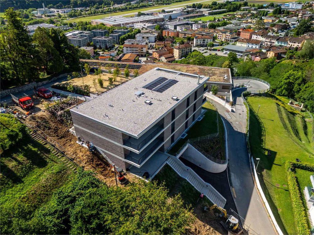 3,5 Lokale mit Seeblick in Bioggio - Residenza Mirabella - Bild 1