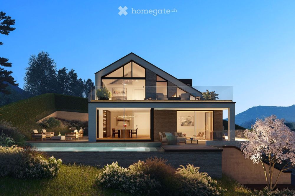 Villa in Kastanienbaum – an bester Lage mit Panoramablick auf See und Alpen - Bild 4