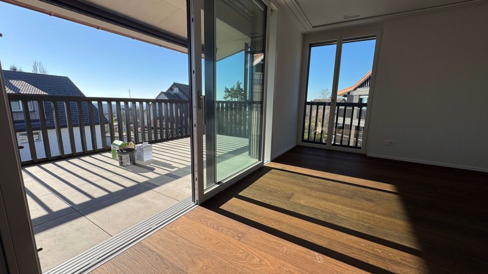 120m2 MINERGIE Neubauwohnung - 35 Minuten bis ZRH, Sonne & Aussicht - Bild 3