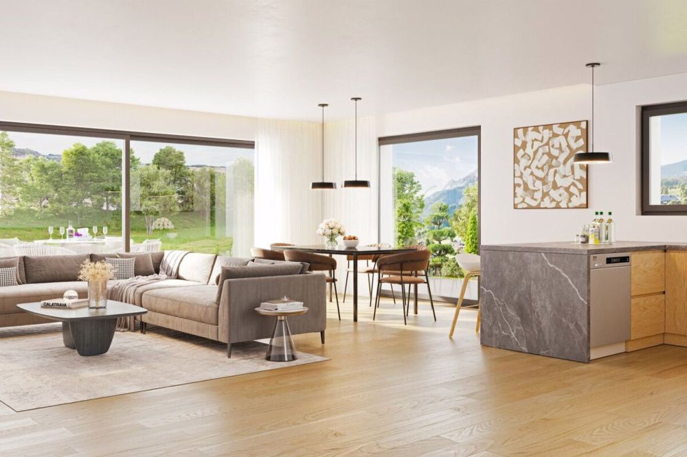 Wohnung mit 4,5 Zimmern in Choëx - Bild 2