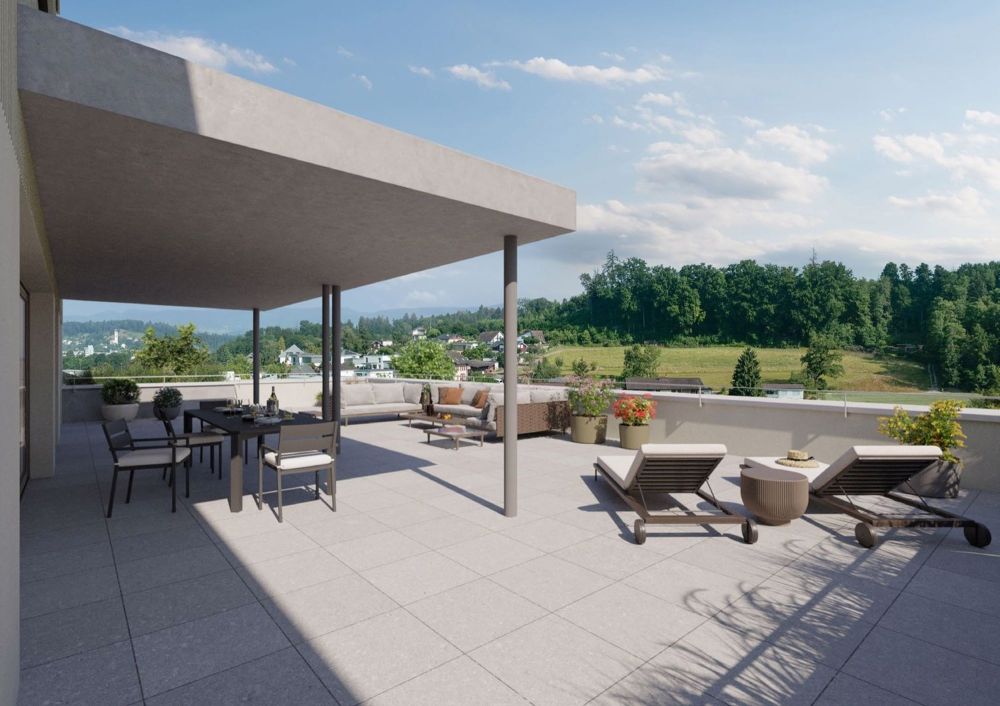 Terrassiertes Wohnen mit Weitblick Verkaufsstart Herbst 2025 - Grosse Terrassen- und Gartenflächen - Terrassenhäuser in Gränichen