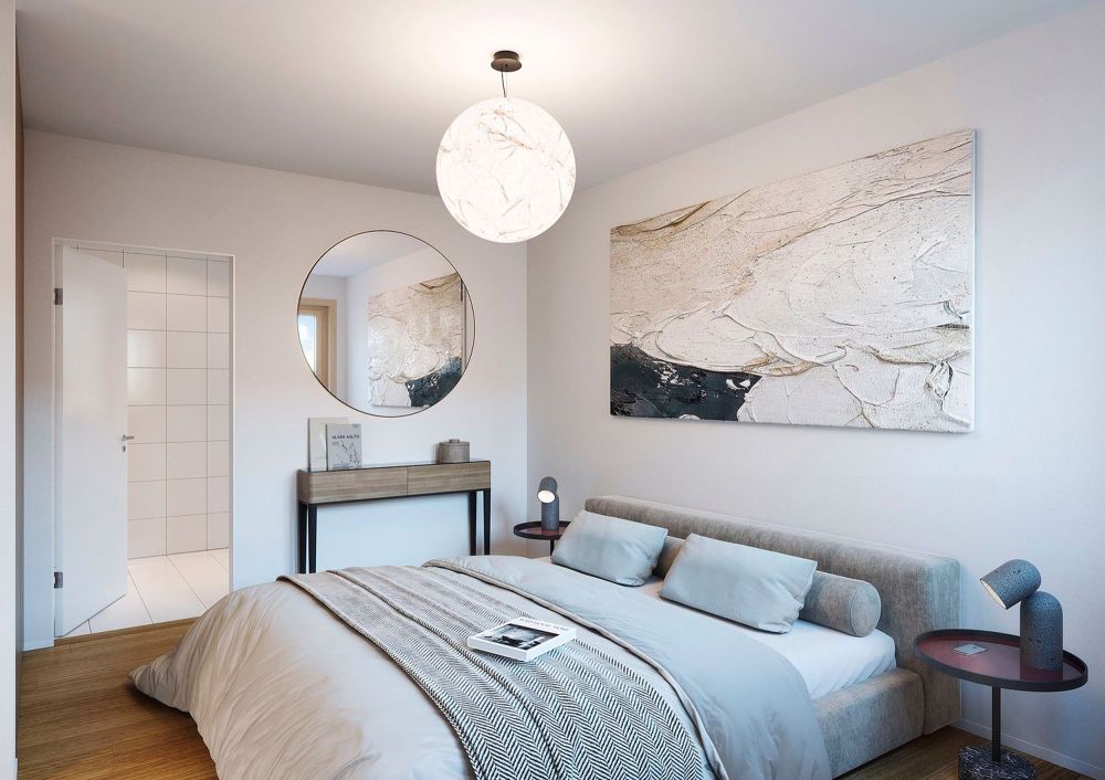 Exklusive 4,5 Zi.- Neubau-Wohnung mit 246 qm eigenem Garten in Therwil - Bild 4