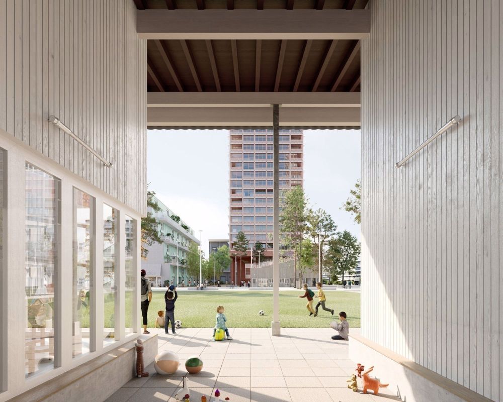 MIETEN OHNE KAUTION - Wohnen mit Weitblick im 17. Stock - Visualisierung Aussenansicht