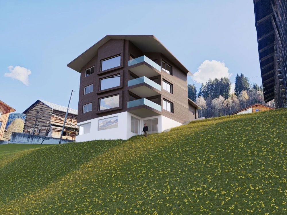 Neubau "Chasa Pilavarda" - 4.5 Zimmer-Wohnung im Dachgeschoss - Bild 1