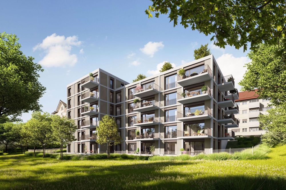 Neubau-Highlight in St. Gallen: Ruhige 2.5-Zimmer-Wohnung in Uni und Spitalnähe - Bild 1