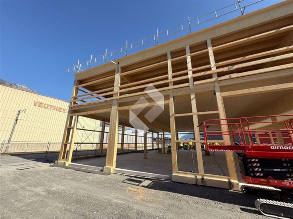 Zimmer im Obergeschoss in einer neuen Halle im Bau - Bild 7