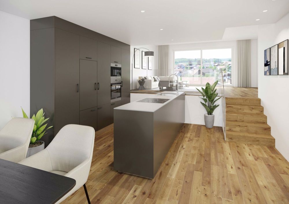Reihenhaus mit interessantem Splitlevel-Erdgeschoss - REFH 002
