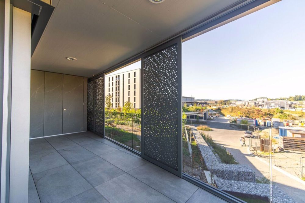 Schönes 3.5-Zimmer-Apartment mit Südwestausrichtung und Blick auf Billens - Bild 9