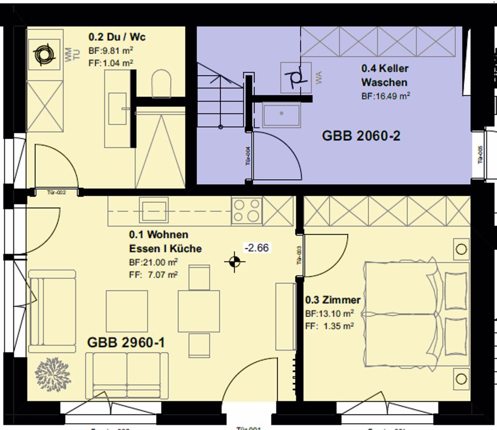 Neubau Duplex-Zweitwohnung im Eggetli - Bild 6