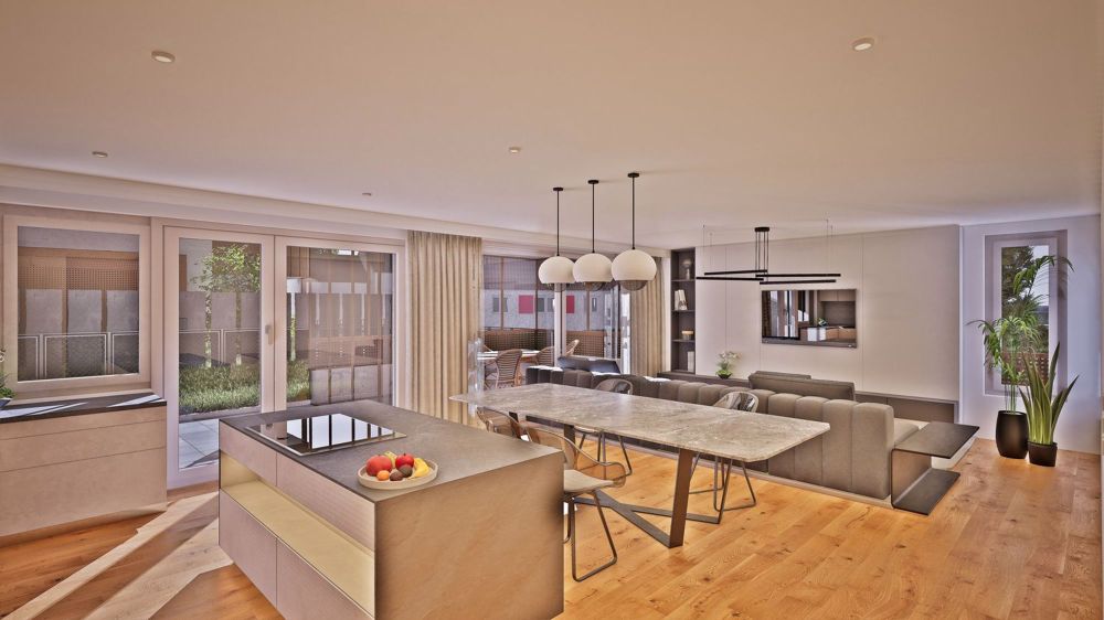 NEUBAUPROJEKT – Eigentumswohnung im 1.OG mit Loggia, verglastem & gedecktem Balkon - Bild 2