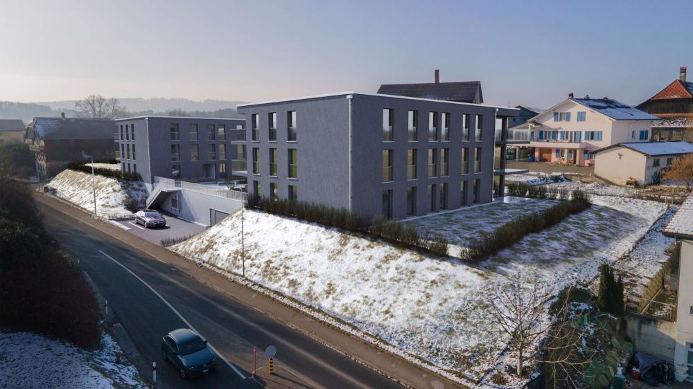A vendre appartement de 3,5 pces avec jardin sur la Commune de Misery - Bild 1