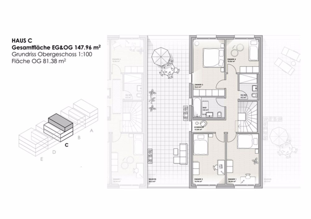Reihen-Einfamilienhaus "C" - Blumenau am Dorfbach - Bild 9