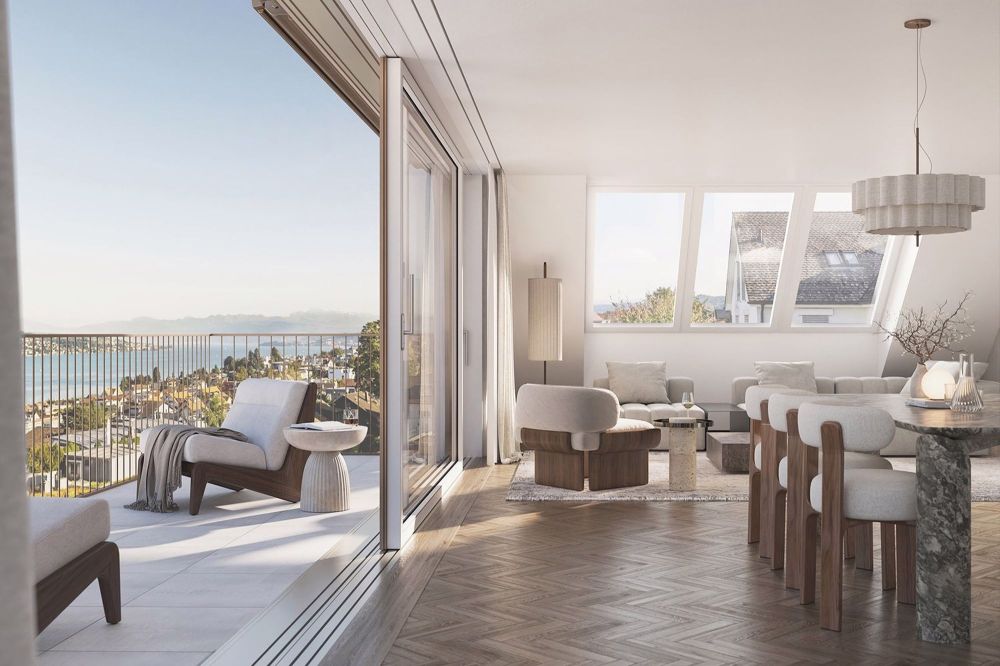 Neubauprojekt HILLTOP Residences in Rüschlikon - Wohnen auf höchstem N - Bild 1