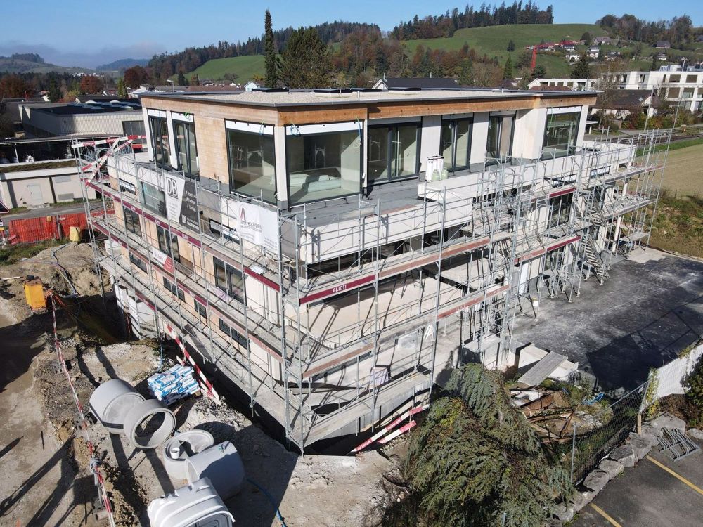 Renditeobjekt - Neubau Mehrfamilienhaus mit 8 Eigentumswohnungen mit Autoeinstellhalle. - Bild 3