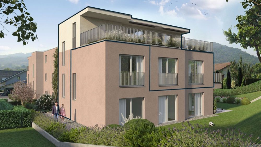 HELL UND MODERN AUF ZWEI GESCHOSSE UND MIT GROSSER TERRASSE WOHNEN / WOHNUNG BS7 - Bild 2