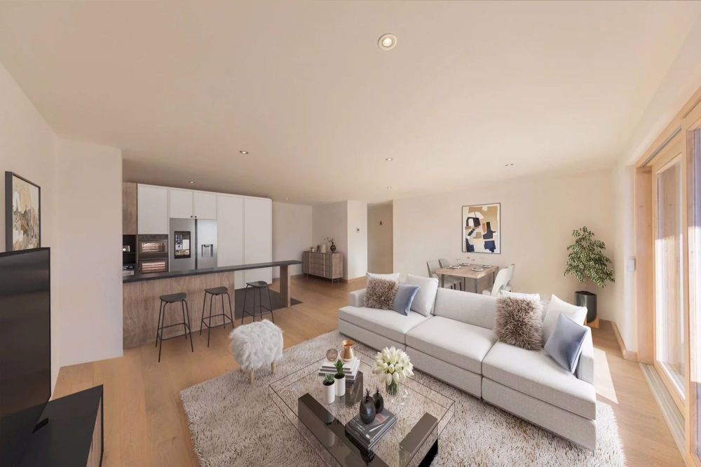 Superbe appartement de montagne avec vue panoramique - Bild 3