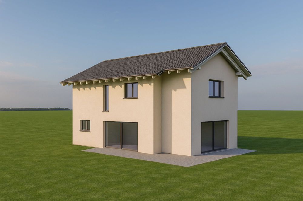 Neubau, 5.5 Zimmer Einfamilienhaus an schöner Lage - Bild 2