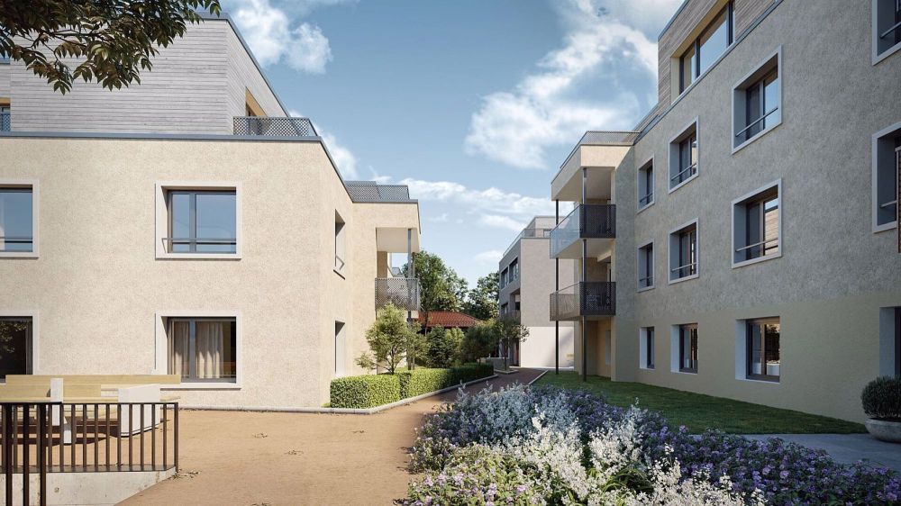 Neubau / Erstbezug: Wohnsiedlung "Hofgarten" / 3½-Zimmer-Wohnung OG - Bild 2