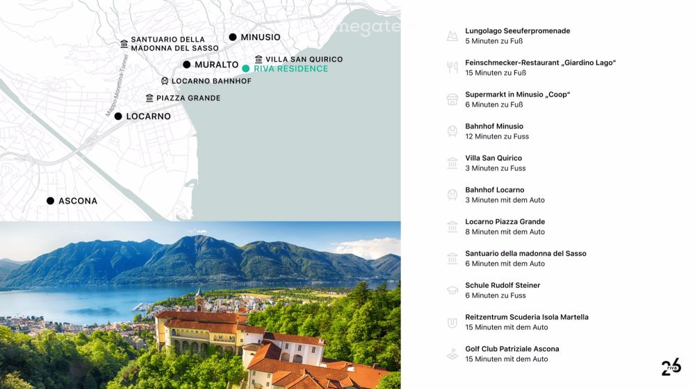 Exklusive 4,5-Zimmer-Neubauwohnungen mit Seeblick in Minusio - Bild 13