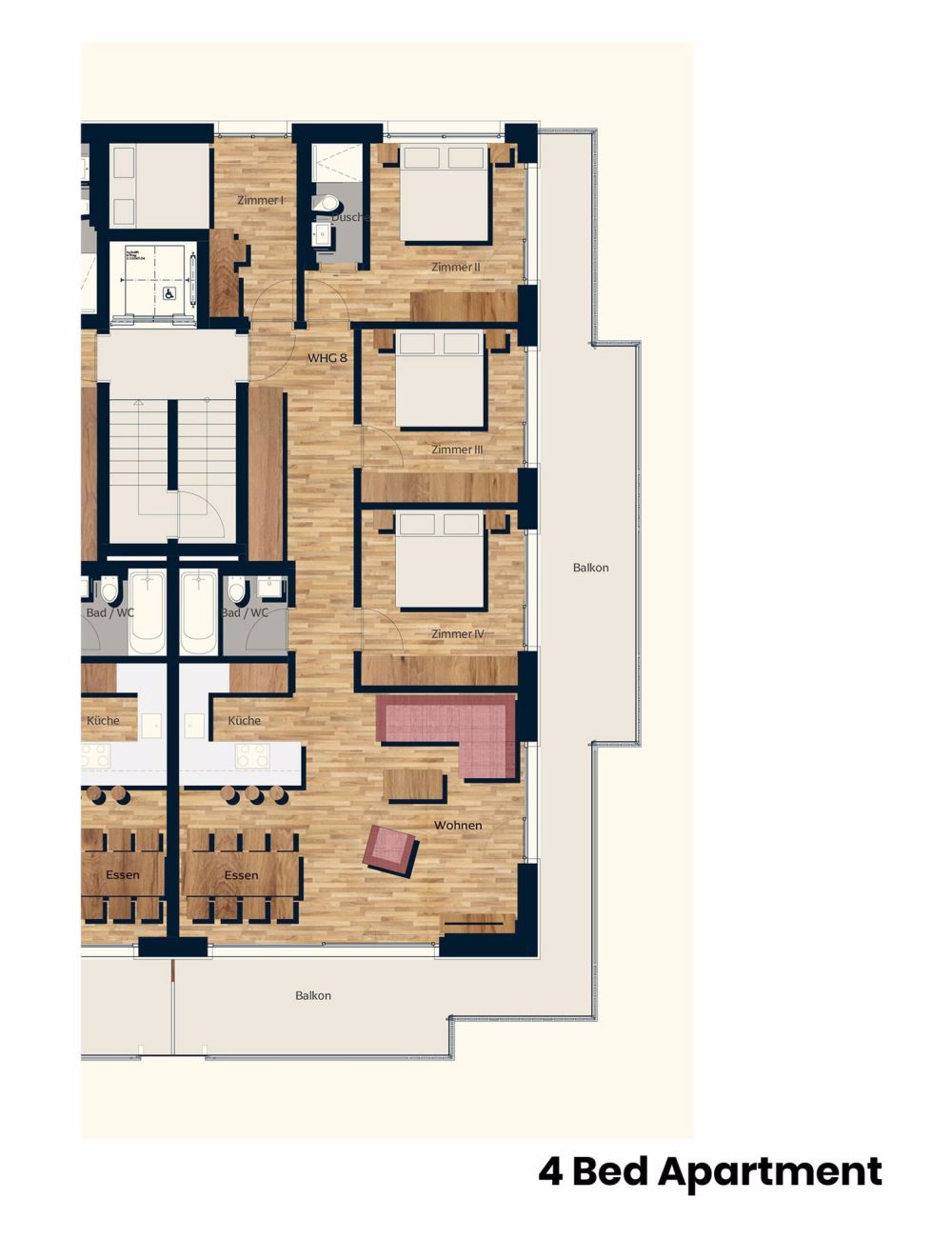 The Peak - 4 Bed - Bild 2
