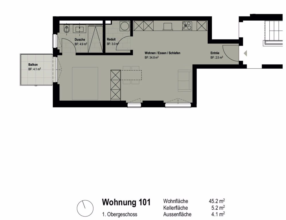 3 ½ Zimmer-Wohnung in Zürich mieten - Bild 4