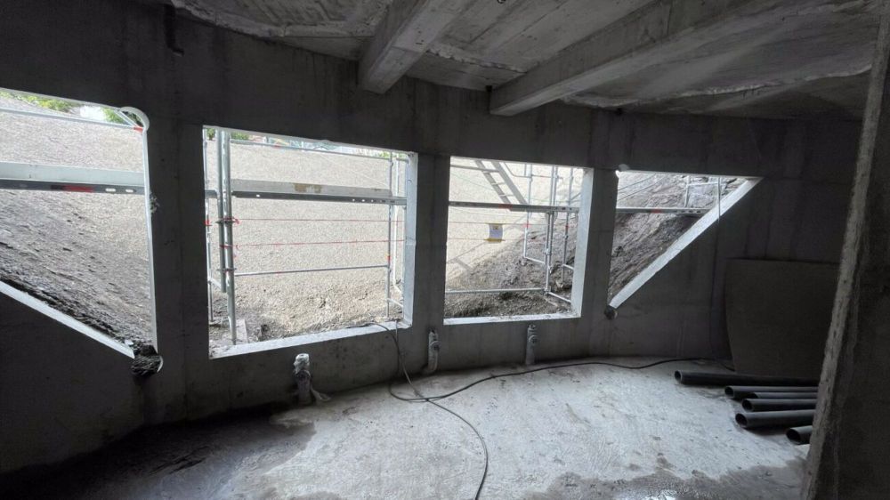 Residence du Glacier an zentraler ruhiger Lage. T5. Die Aussicht aus dieser Sousterrainwohnung ist eingeschränkt. - Bild 13