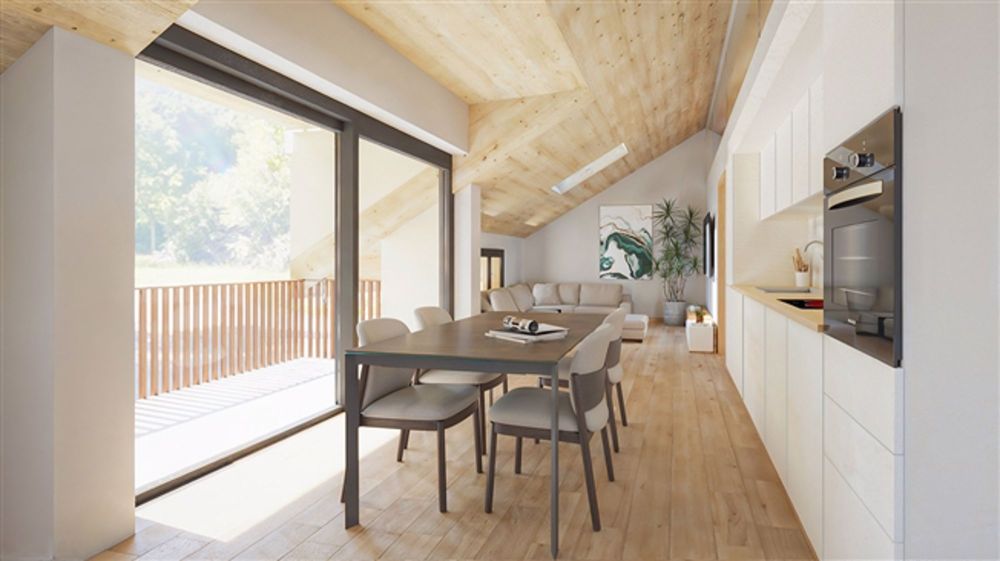 Schöne neue Wohnung zum Verkauf in St-Aubin FR. - Bild 1