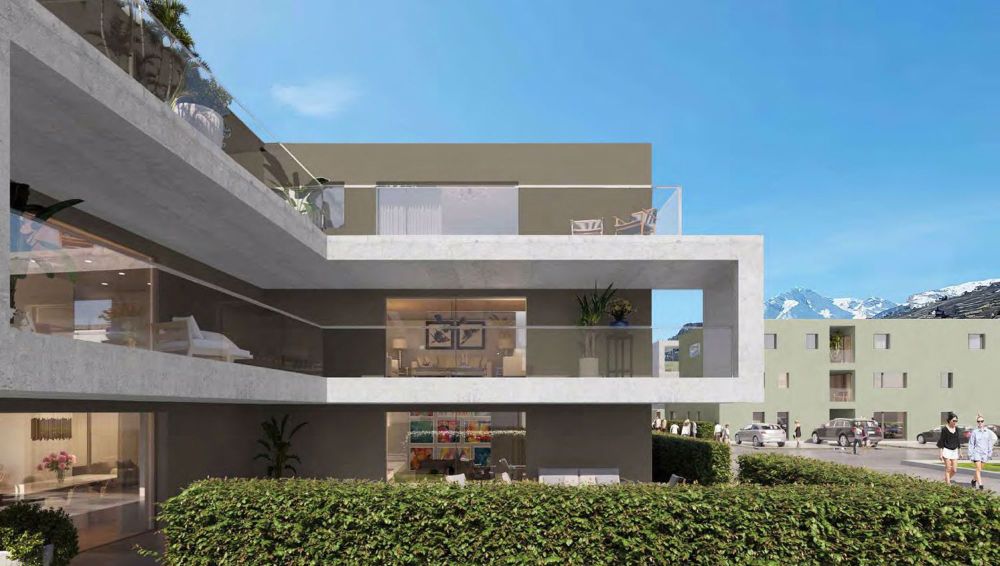 Wohnungen mit 4,5 Zimmern (03) in der Attika in einer neuen Promotion - Sion - Bild 8