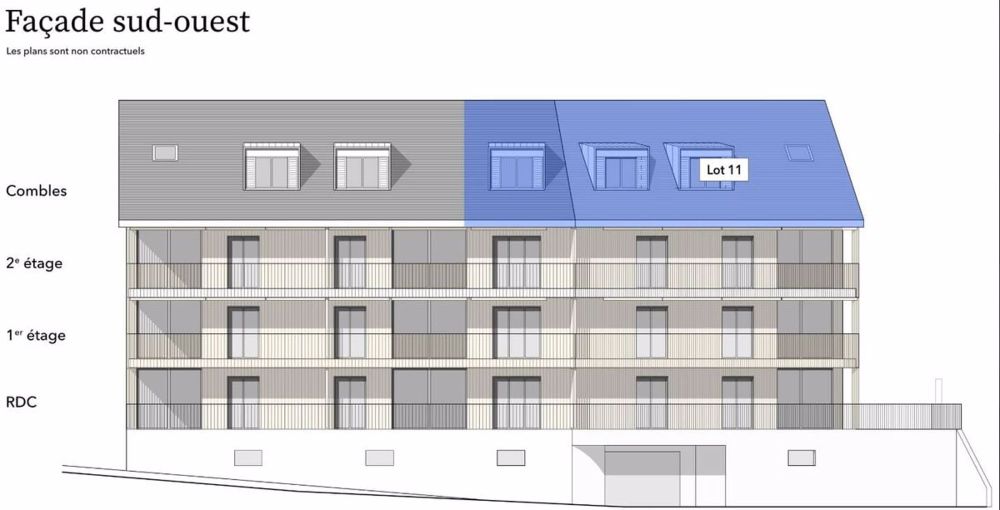 NOUVEAU Appartement neuf sur plan avec vue lac et montagnes - Bild 7