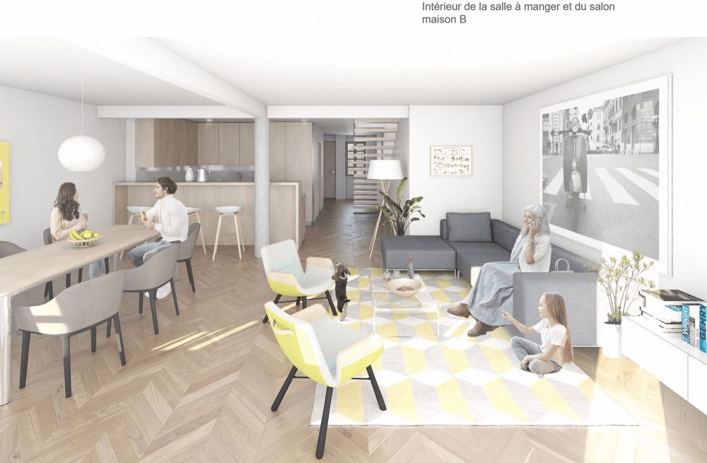 Projet Neuf - Maison Contigüe B dans centre Avully - Bild 2