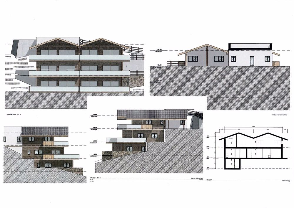 Schönes Attikawohnung mit 4.5 Zimmern in Flanthey (Gemeinde Lens) A1 - Promotion auf Plan - Attique, 4.5 pièces, 164.74 m2