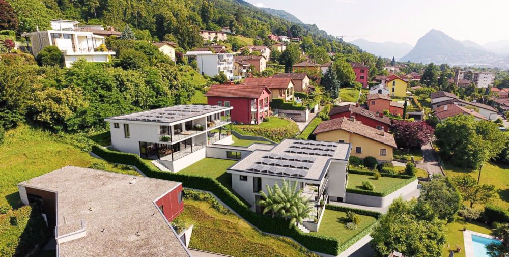 Case unifamiliari con panorama stupendo/ Doppelhaushälfte mit schöner - Bild 1