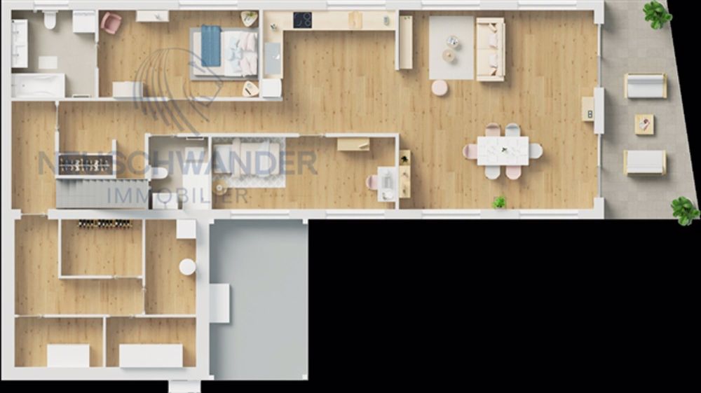 Modern und perfekt gelegen mit Terrasse und privatem Garten - Bild 9