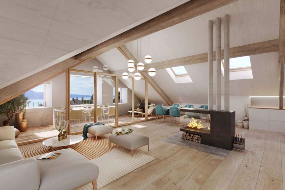 Vente sur plan - Magnifique attique avec vue Lac ! - Bild 4