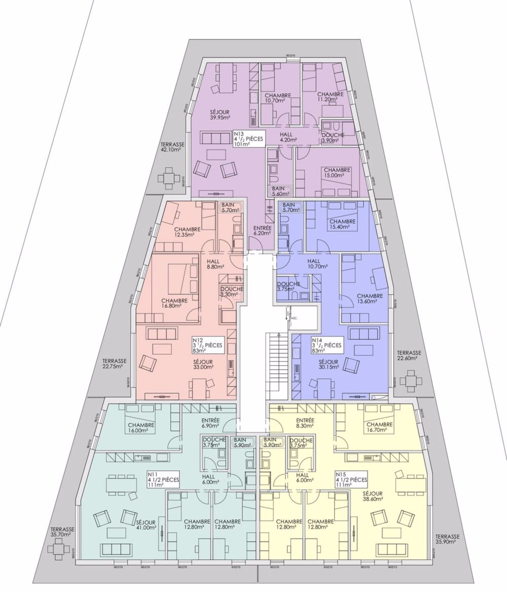 Rossemaison - Appartement neuf de 3.5 pièces Minergie-P avec balcon - Bild 7