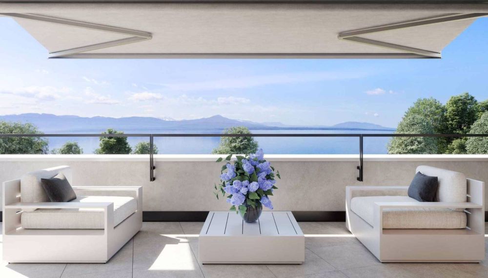 Neue 2.5-Zimmer-Dachwohnung mit Terrasse und atemberaubendem Blick auf den Genfersee - Bild 3