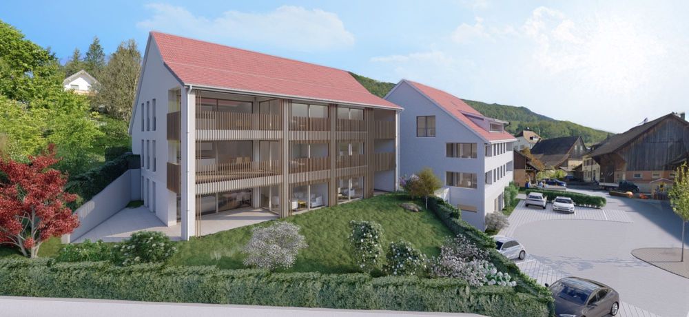Neubau 4.5 Zimmer-Gartenwohnung mit ESTH - Bild 1
