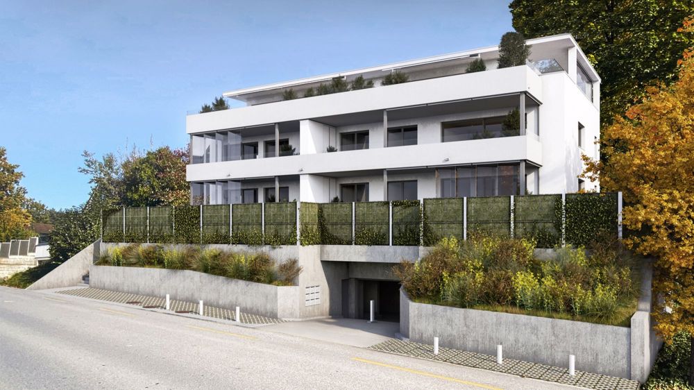 Neubauprojekt - 3.5-Zimmer-Wohnung in Arlesheim - Aussenvisualisierung