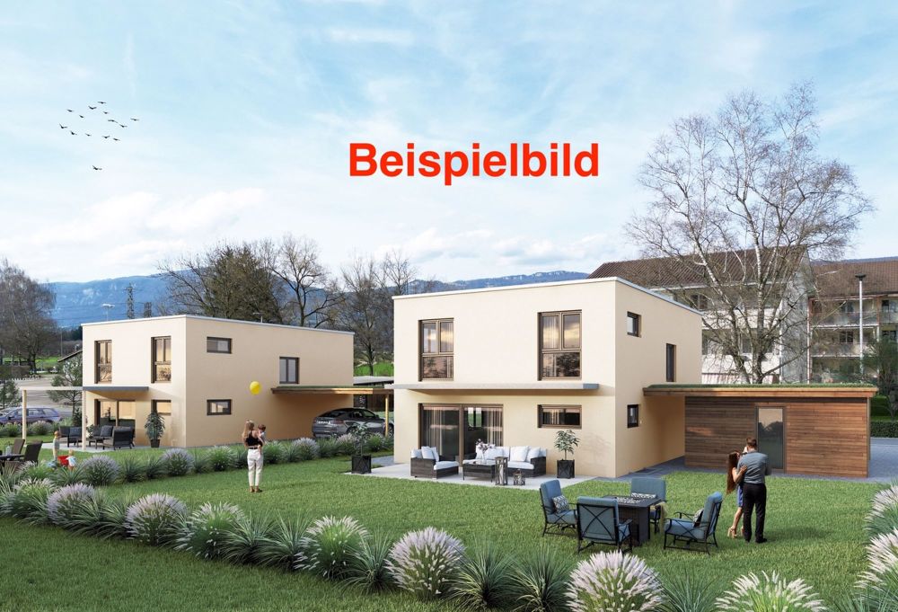 Freistehendes 6.5 Zimmer Einfamilienhaus - Aussenansicht