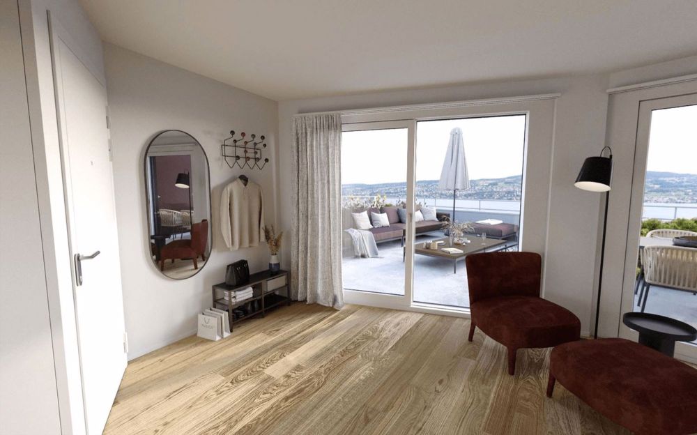 Moderne Neubau-Wohnung in Horgen-Oberdorf! - Korridor