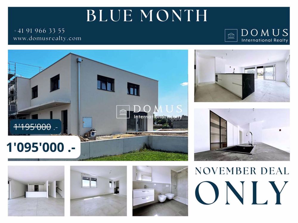 Neue und moderne Villa mit privatem Garten - Bild 1